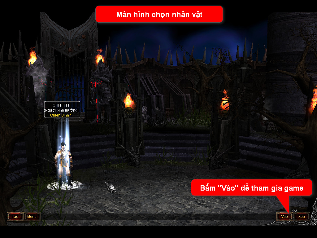 Chức năng chính của Game MU Nam Việt